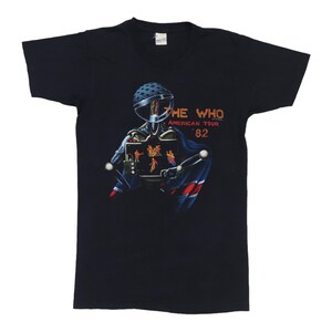 オリジナル THE WHO 1982 ツアー ヴィンテージ T シャツ - Etsy 日本