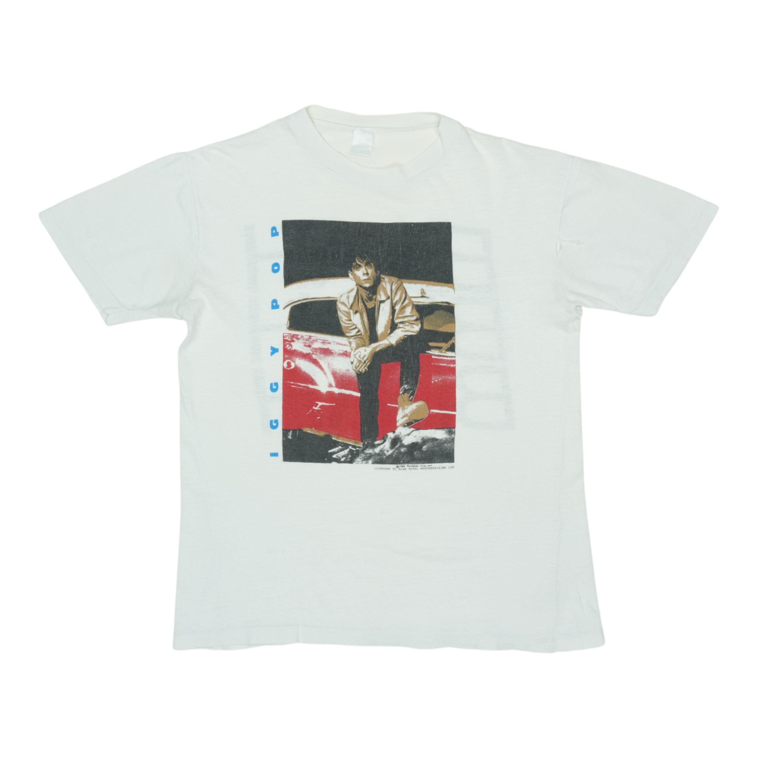 Vintage 1986 Iggy Pop Blah Blah Blah Tour Shirt - Etsy