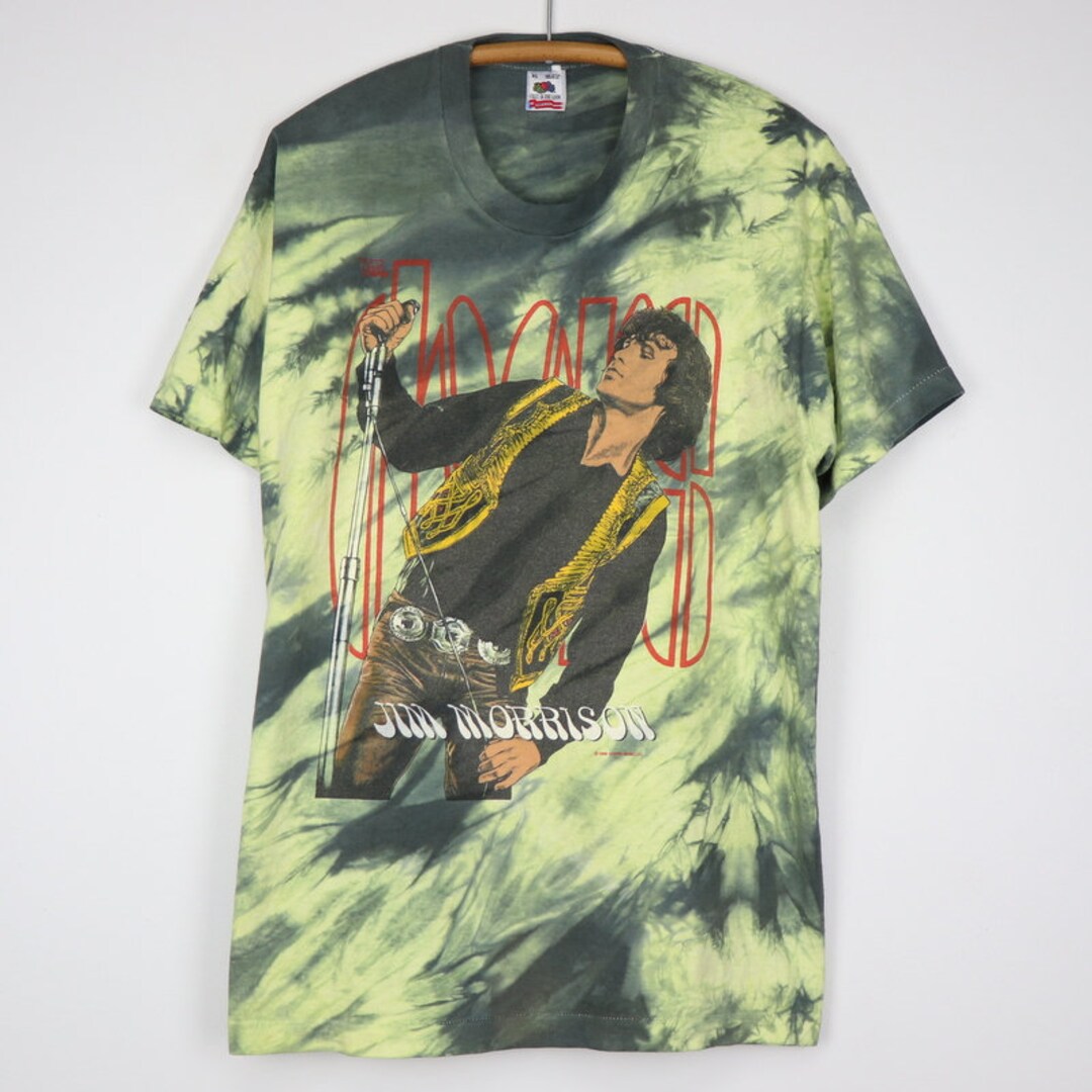 Vintage 1988 the Doors Jim Morrison Tie Dye Shirt - Etsy