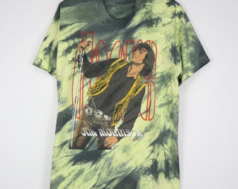 vintage 1988 The Doors Jim Morrison Tie Dye Shirt