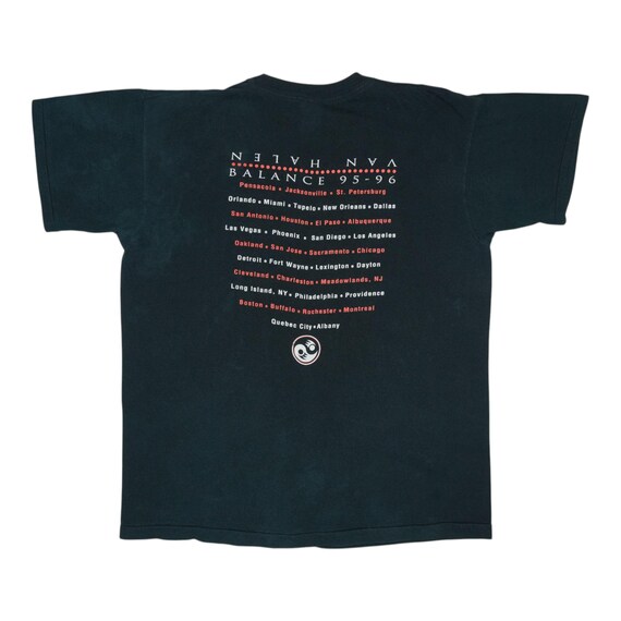 Vintage 1995 Van Halen Balance Tour Shirt - Etsy