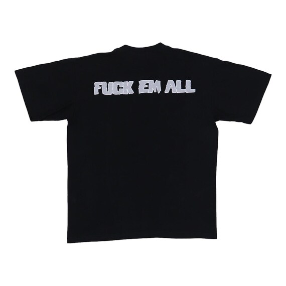 Vintage 1990s Jerry Cantrell Boggy Depot Fuck Em All Shirt, 90s