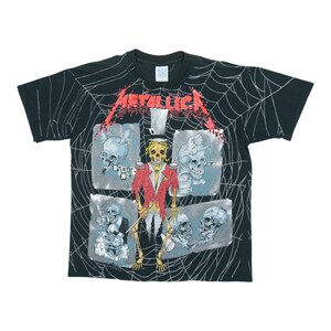 vintage 1992 Metallica Ringmaster All Over Print Shirt