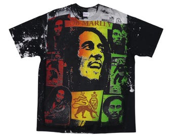 Vintage. 90s 1990 Mosquitohead Bob Marley Rasta Wailers Reggae