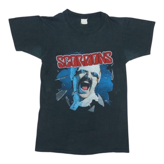 Vintage 1982 Scorpions Blackout Tour Shirt - Etsy