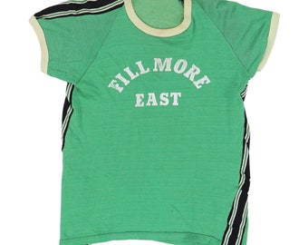 vintage 1970s Fillmore East Jersey Shirt