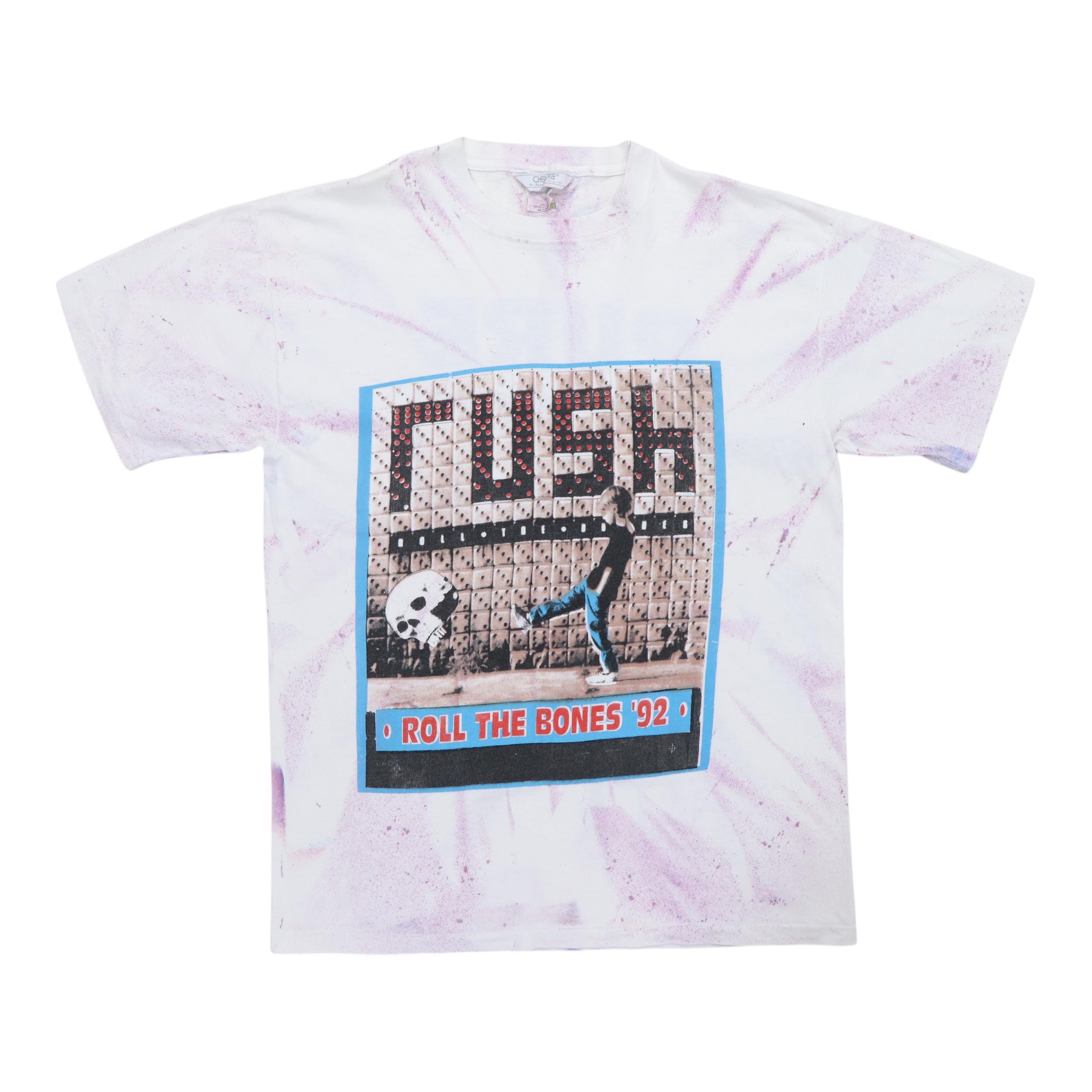 Rush Vintage T Shirt Roll the Bones - Etsy
