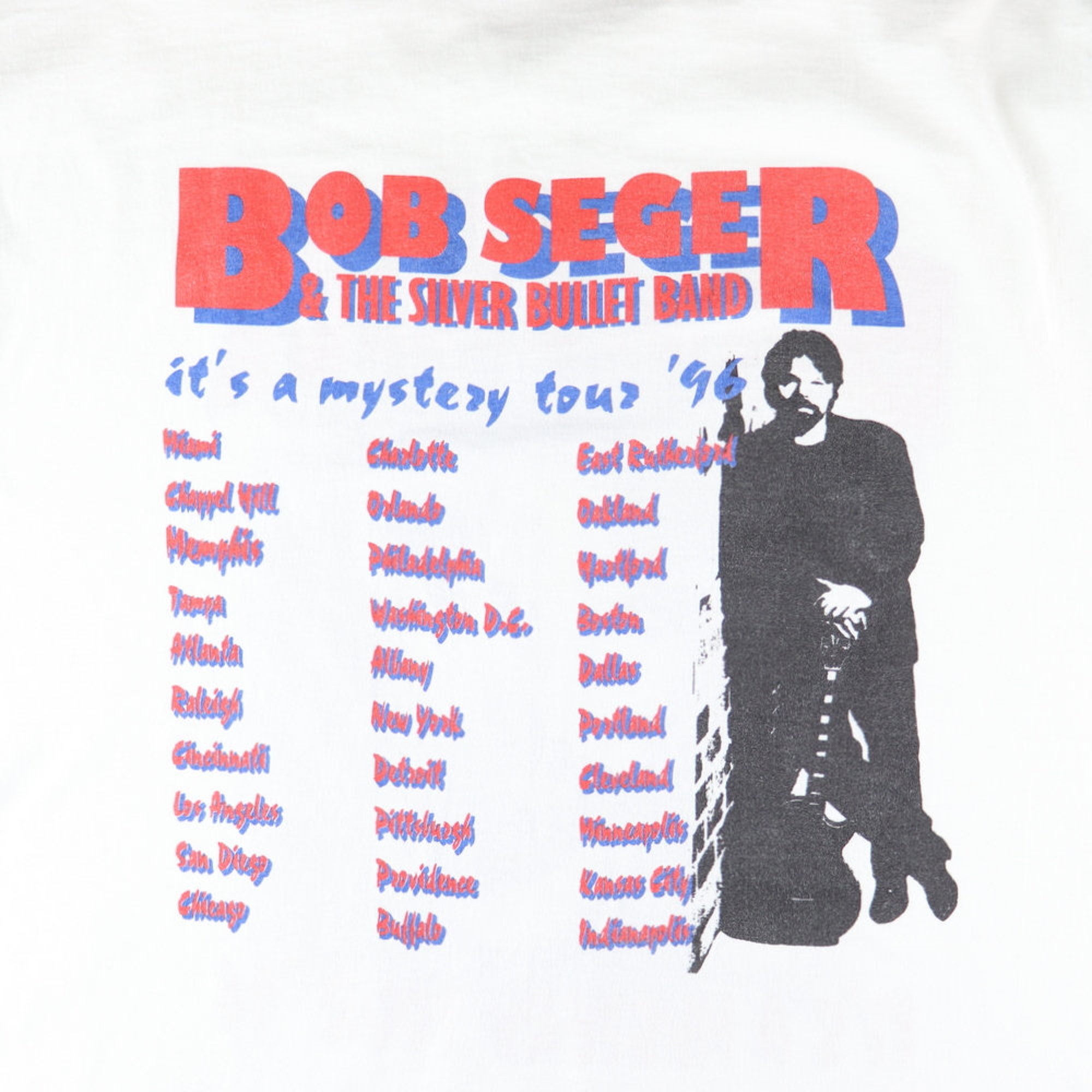 Discover vintage 1996 Bob Seger It's A Mystery Tour Shirt