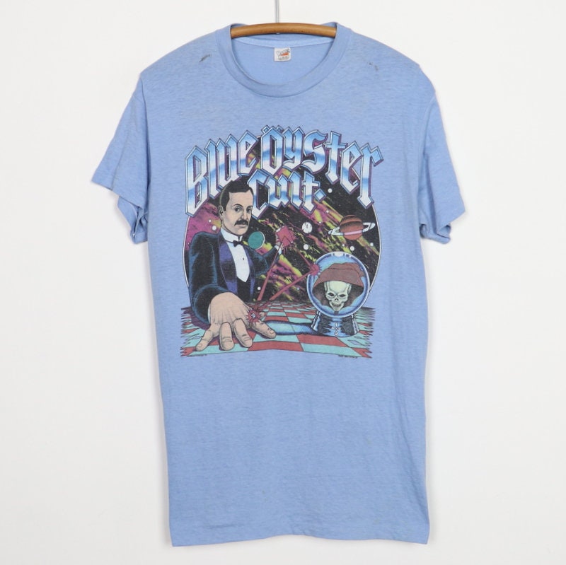 Blue oyster cult t shirts for sale Clearance