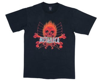 ヴィンテージ90年代メタリカTシャツ／オーバープリントTシャツ