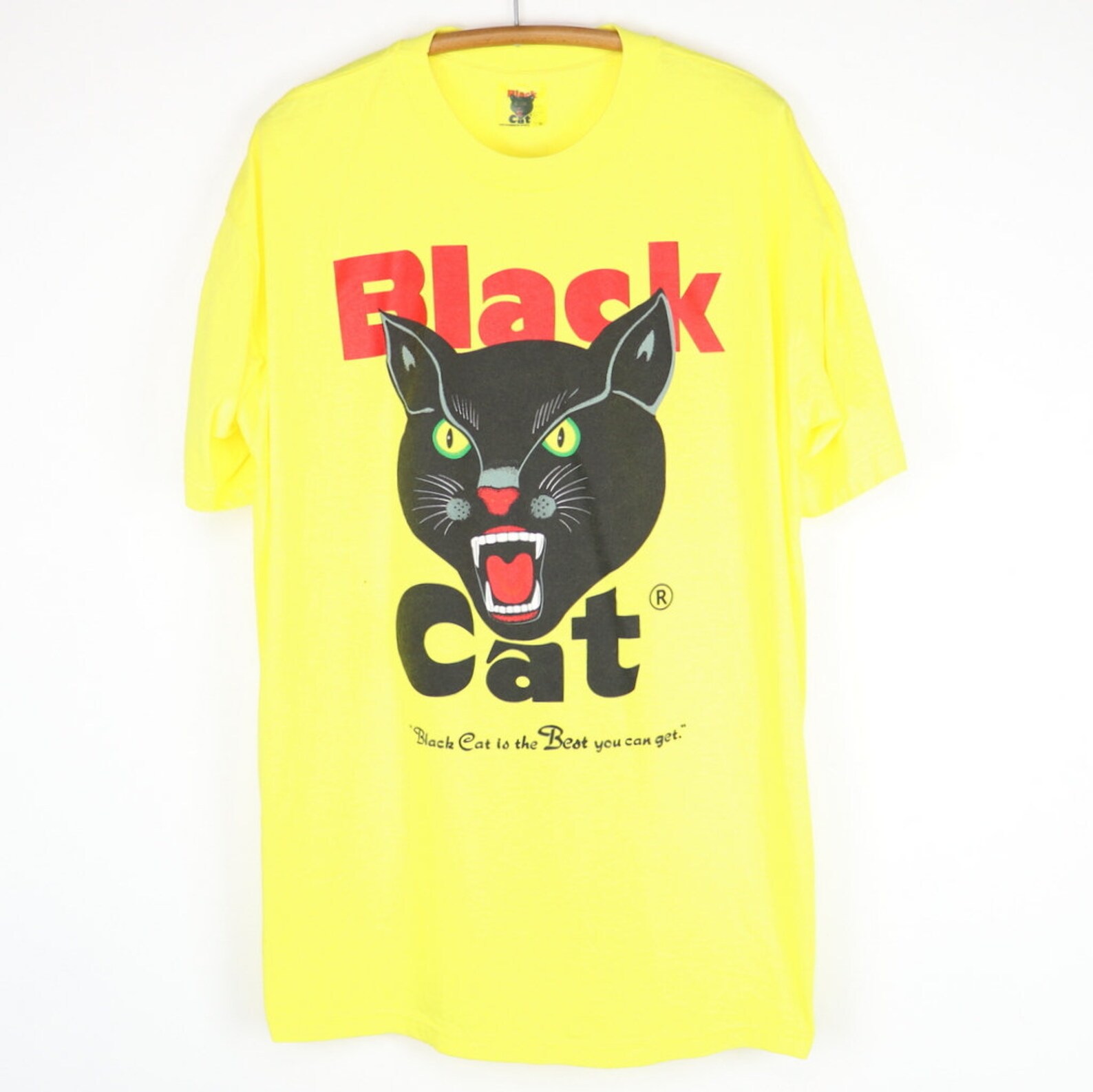 Vintage 1990s Black Cat Fireworks Shirt Etsy