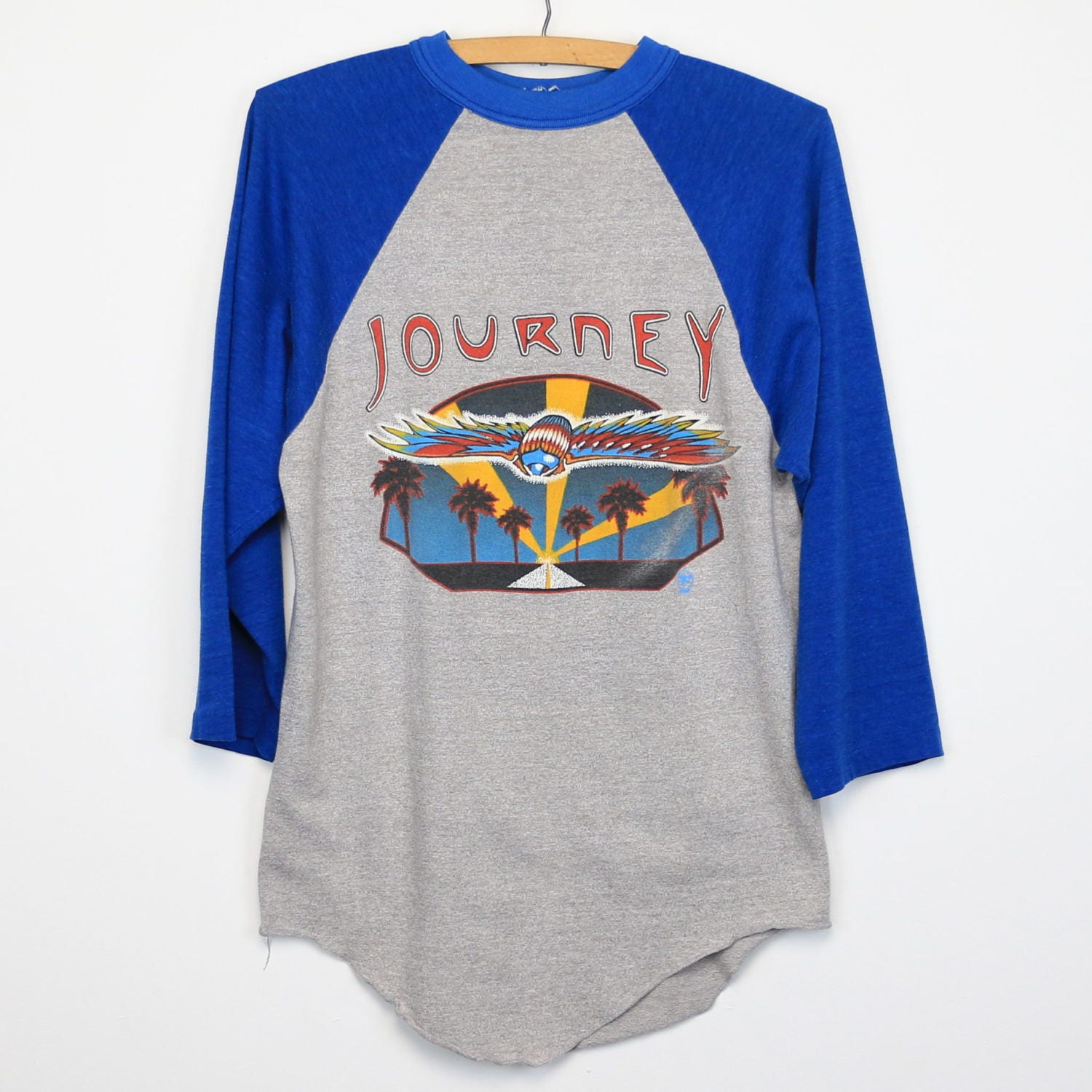 Journey Shirt Vintage tshirt 1980 Summer Jam Festival concert Etsy