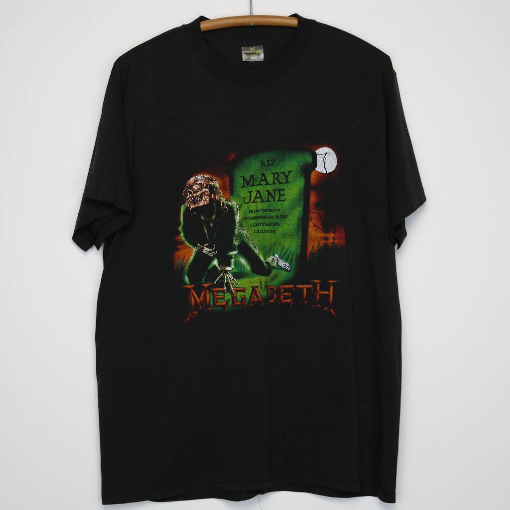 megadeth mary jane t shirt