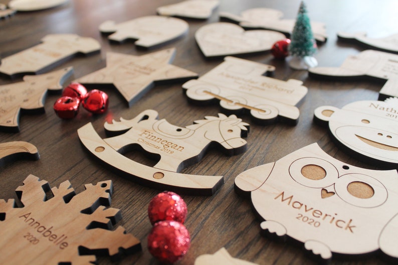 Personalized bowling ball ornament engraved sports team gift Etsy