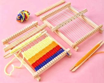 Mini Wooden Knitting Loom