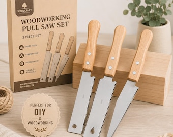 Japanese Style Pull Saw | Woodworking Flush Cut Hand Saw