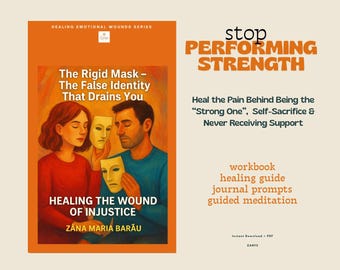 LE MASQUE RIGIDE - Ebook & journal sur la responsabilité excessive, le sacrifice de soi, l'épuisement professionnel