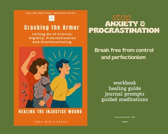 Arrêtez l'anxiété et la procrastination – Libérez le contrôle et le perfectionnisme. Ebook Cahier d'exercices avec exercices et instructions dans le journal (PDF)