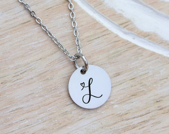 Initial Necklace, Personalized Necklace, Custom Letter Necklace, Best Friend Gift, Birthday Gift, Personalized Gift