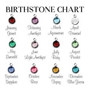 Add on Birthstone Charm