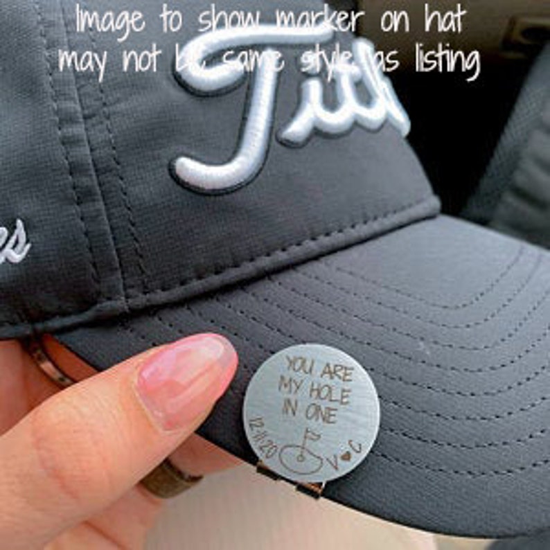 Personalized Golf Gifts for Men Custom Golf Ball Marker with Hat Clip Engraved Golfer Gift for Him Anniversary Gifts for Him image 8