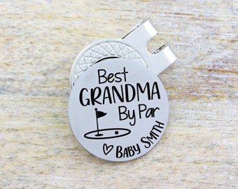 Golf Gifts for Women, Golf Ball Markers, Grandma Gift Personalized, New Grandmother Gift, Ladies Golf Gifts, Mothers Day Gift