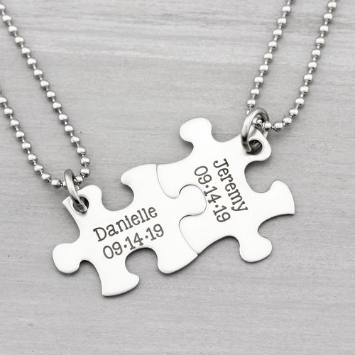 Personalised Puzzle Piece Gift for Her Beech Etsy