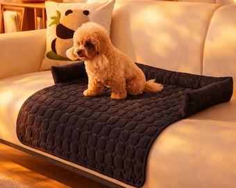 Non Slip Dog Bed Cover and Pet Blanket – Washable Sofa & Car Seat Protector, Cozy Waterproof Pet Mat for Dogs and Cats