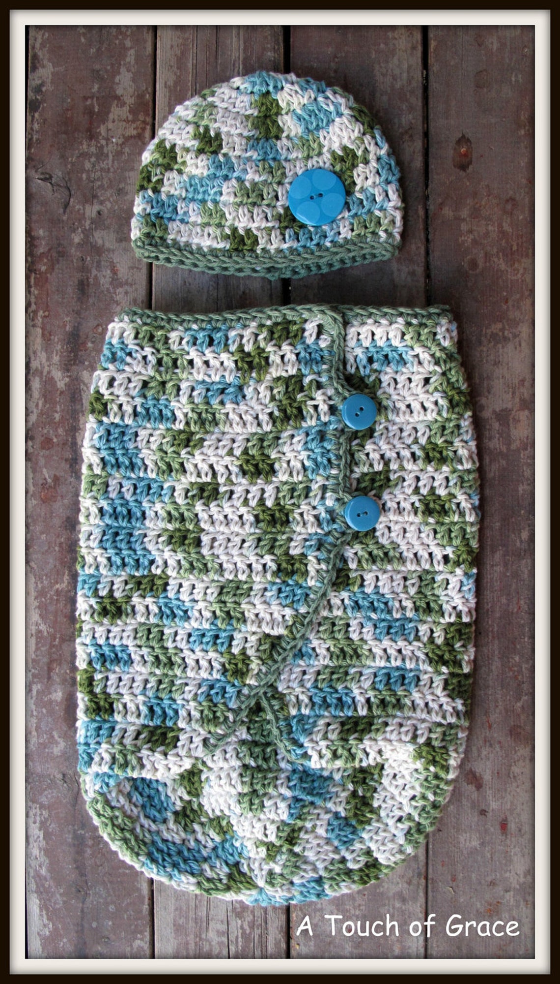 Celine Swaddle Set PDF Crochet Pattern Instant Download Etsy