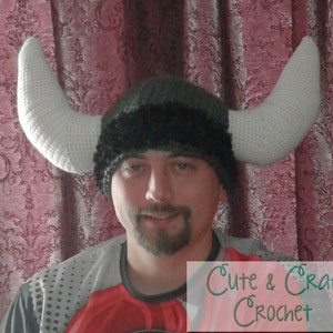 Crochet PDF Pattern Mighty Viking Helmet INSTANT DOWNLOAD image 4