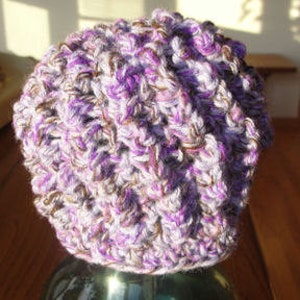Crochet Pattern Natalie Pigtail Beanie INSTANT DOWNLOAD image 5