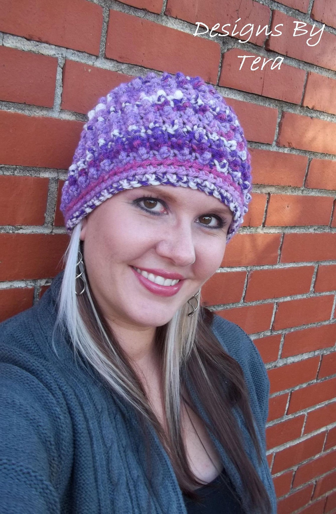 Crochet Pattern natalie Pigtail Beanie INSTANT Etsy