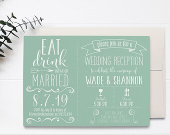 we got married card