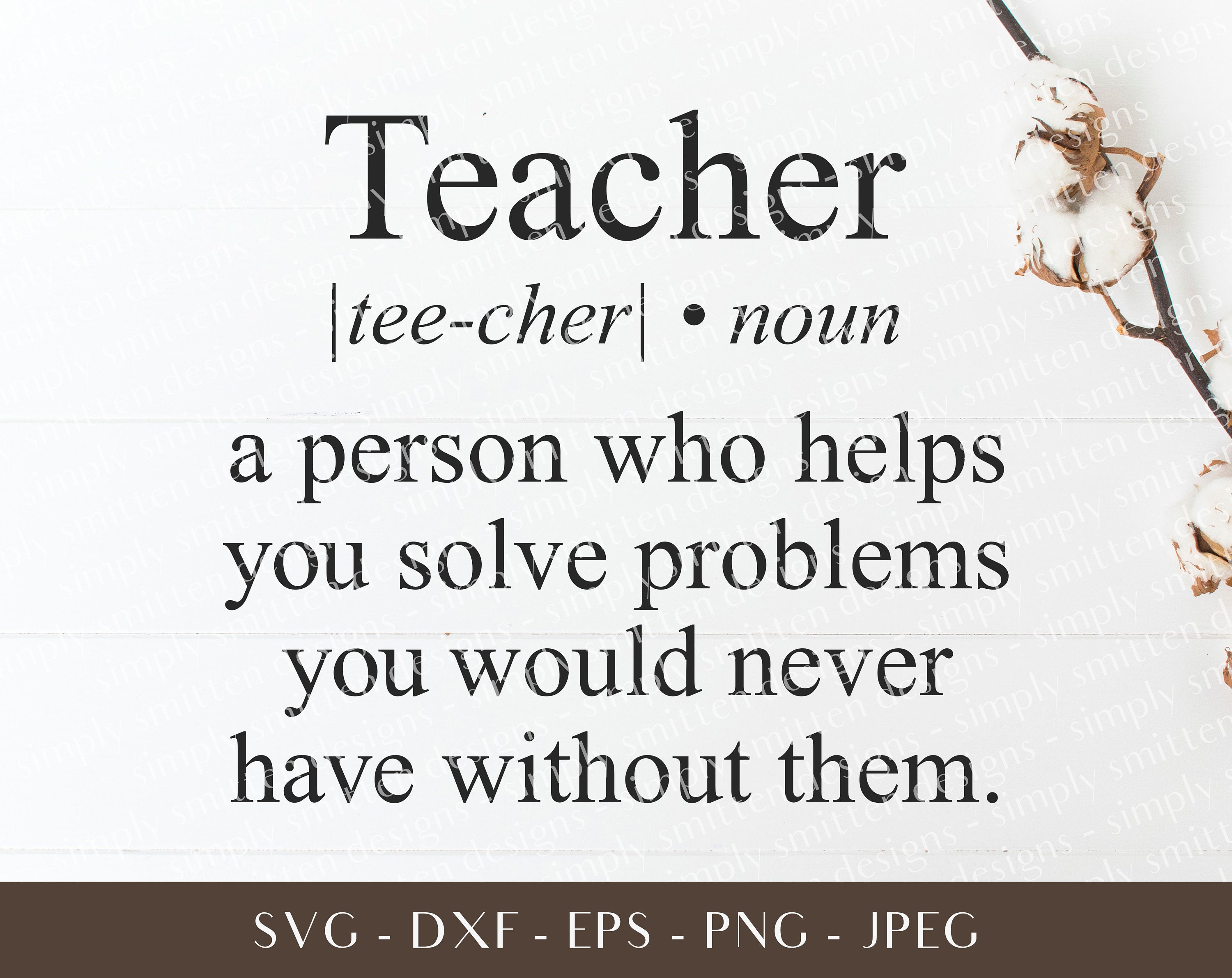 Download étourdissant Mot-Clé 15 Teacher Appreciation Cut Files for Silhouette and Cricut Teacher ...