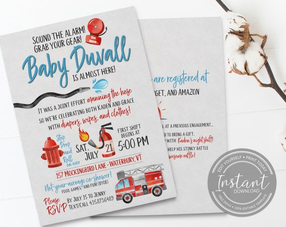 funny couples baby shower invitations