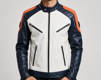 Top Grain Leather Jacket gift for brother