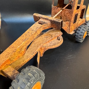 Vintage Marx Lumar 6 Wheel Power Road Grader