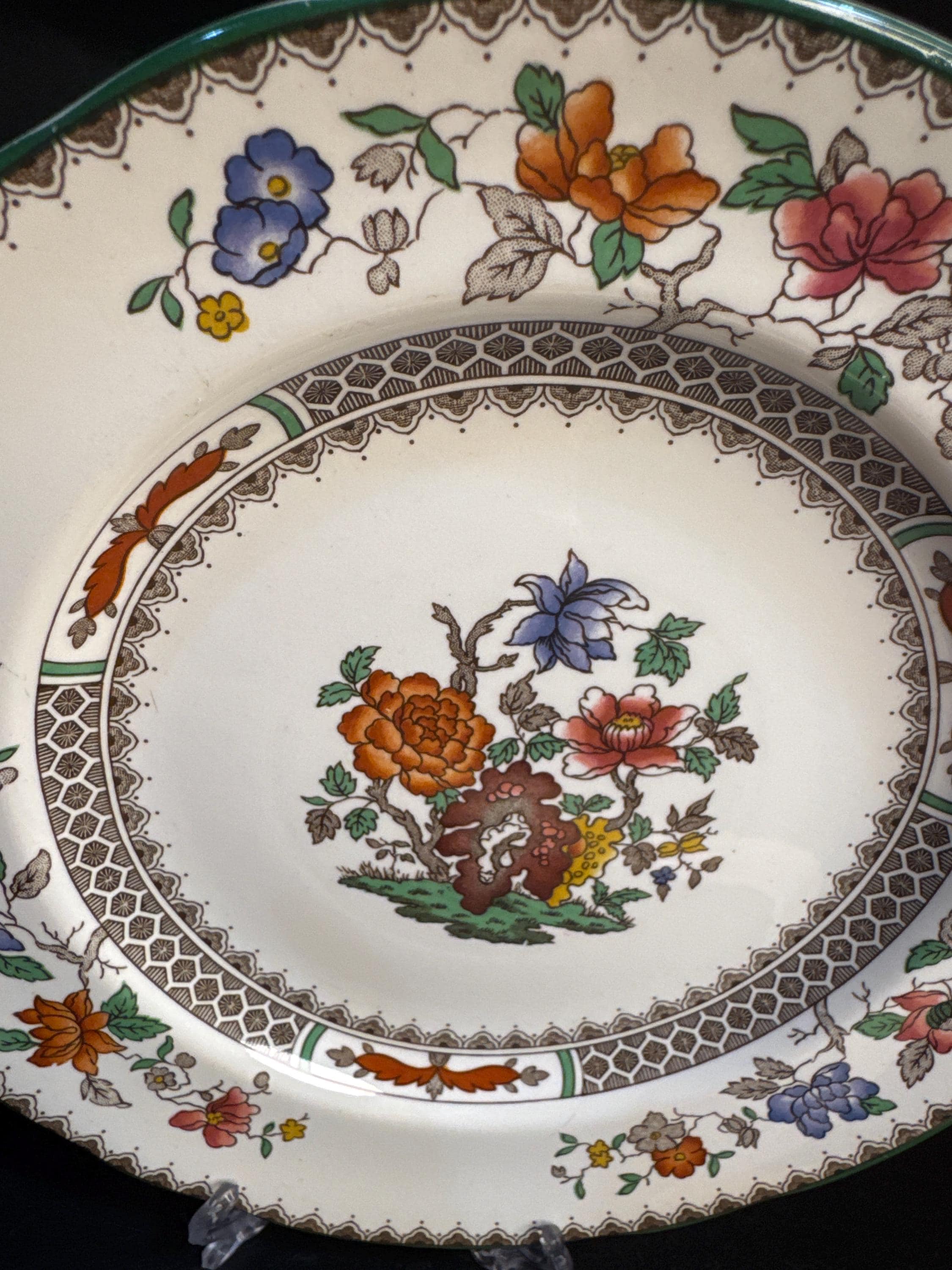 1930's Numbered Copeland Spode “chinese Rose” Pattern, England