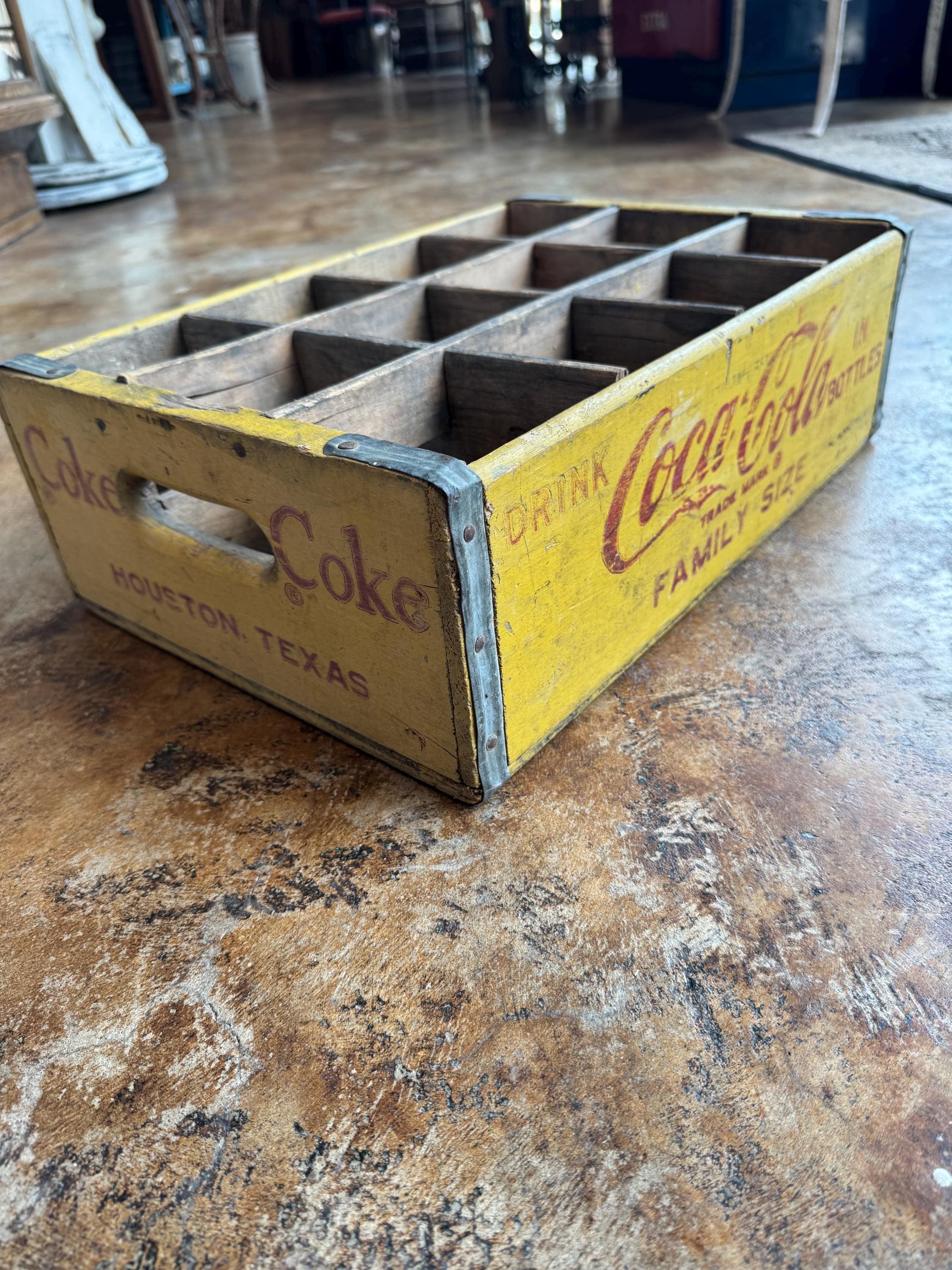 Coca cola wooden crate - Etsy 日本