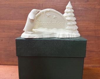 Snowbabies Polar Sign (uitgegeven in 1991, gepensioneerd 1996)