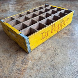 Dr Pepper Wooden Crates - Etsy