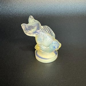 Sabino Art Glass France Opalescent Fish - Etsy
