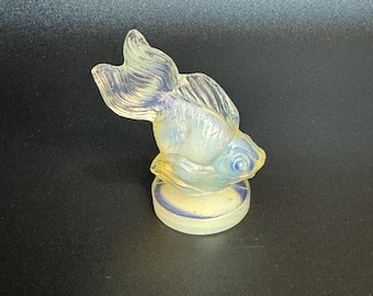 Sabino Art Glass France Opalescent Fish - Etsy