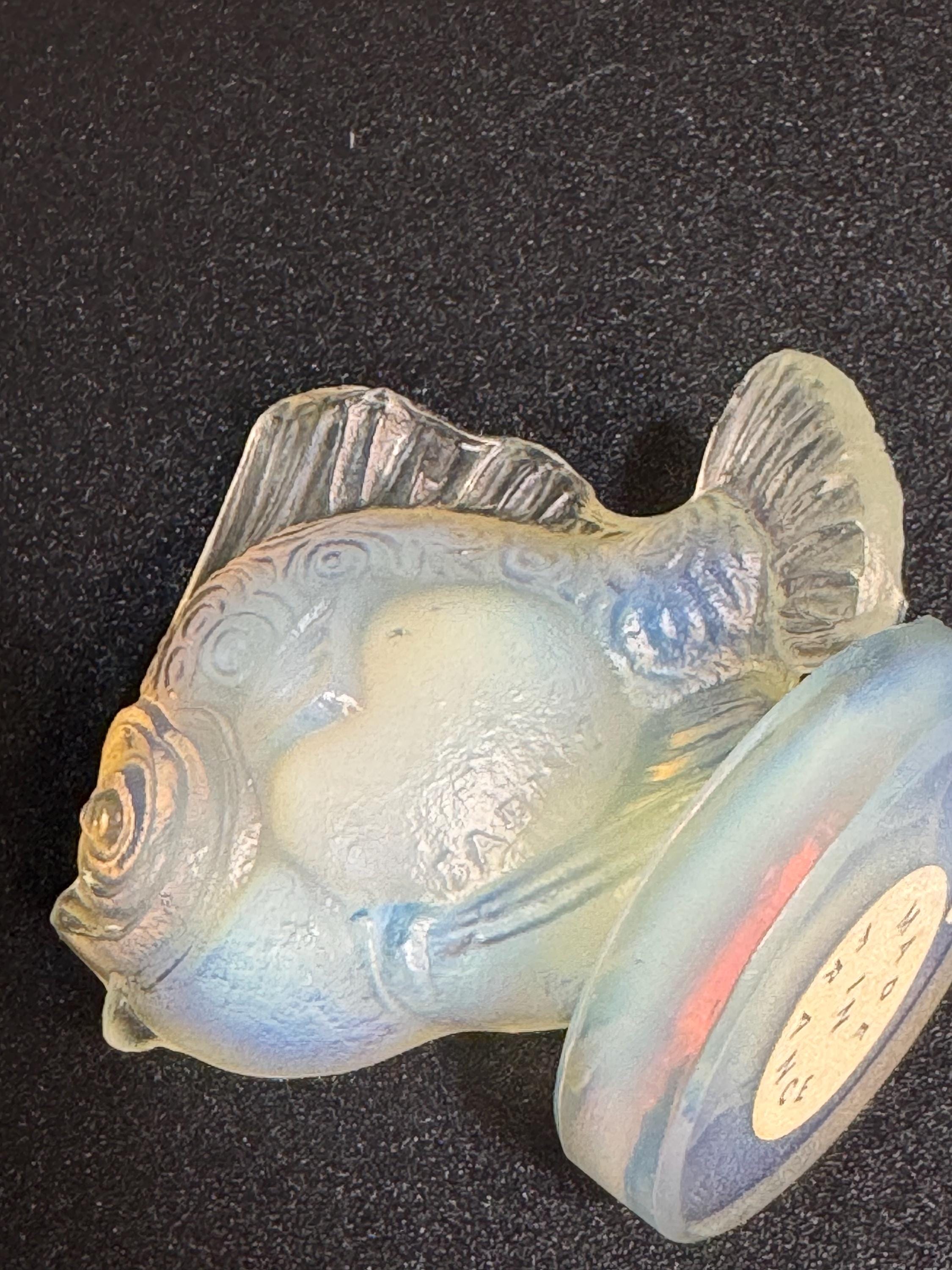 Sabino Art Glass Opalescent Crystal Fish “poisson San Piarre” - Etsy