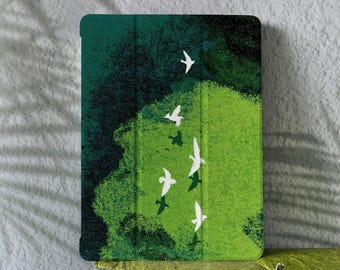 Oil Painting  Grassland iPad Case 10th Gen iPad Pro 2025 Pro 13 iPad Air 7 iPad 11 iPad Mini 7 iPad Air 4/5/6/7 iPad A16