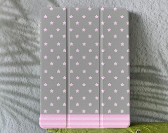 Funny Pink Stars iPad Case, Personalized Protective Cover