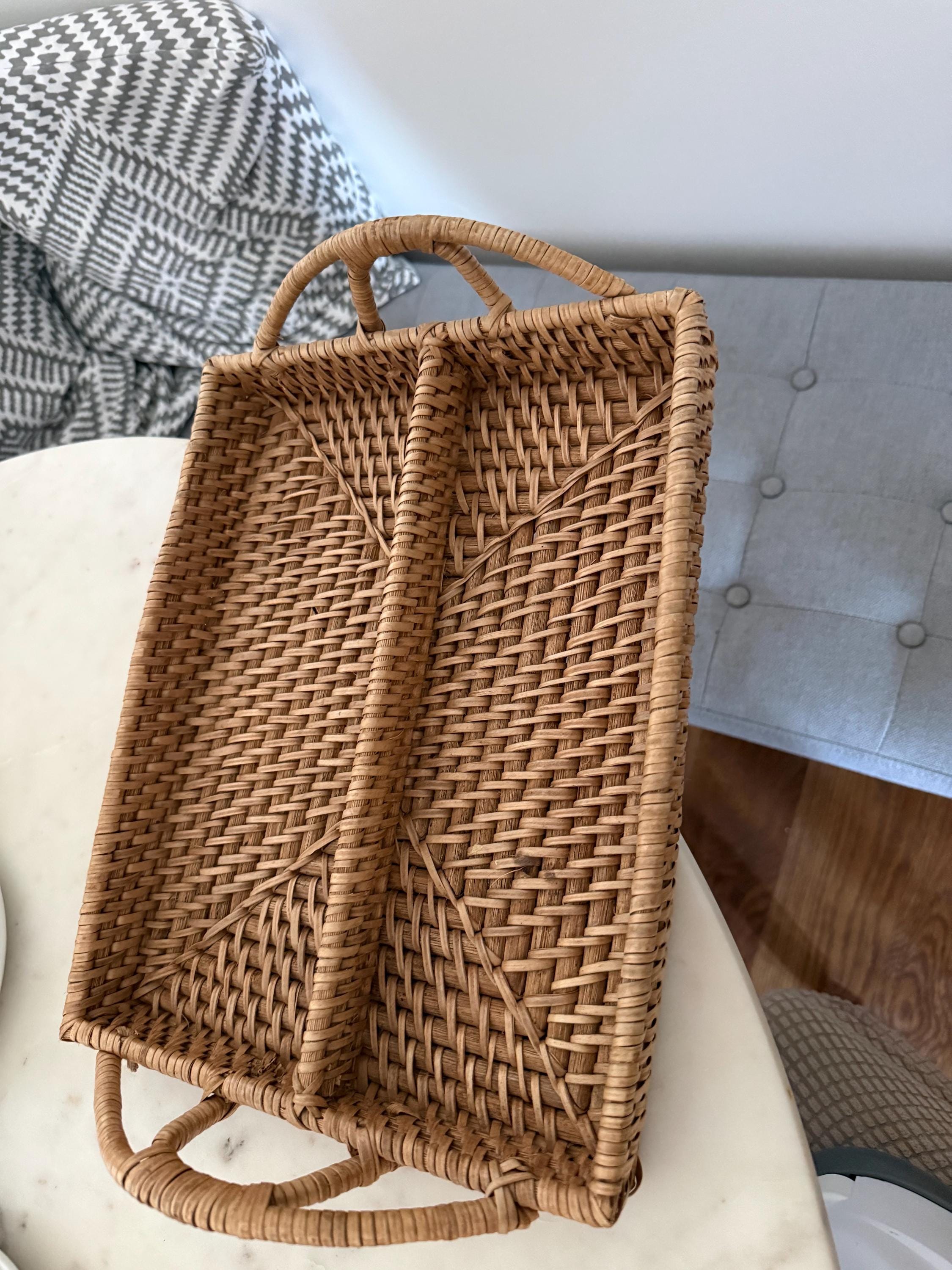 籐製セクショナルトレイ - Etsy 日本