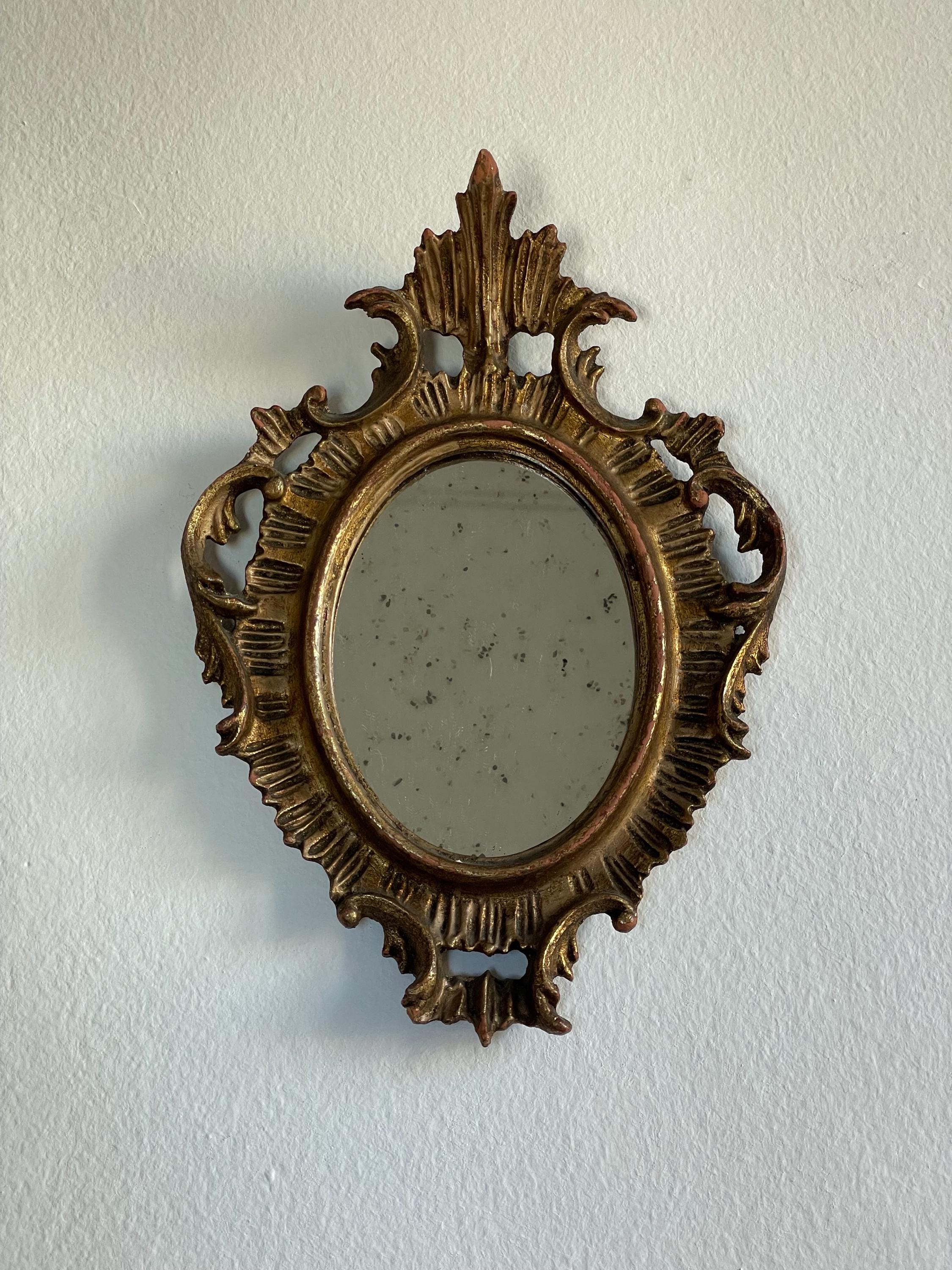 Vintage Gilt Wall Mirrors – Ornate Rococo Baroque Gold Frames (set of 2 ...