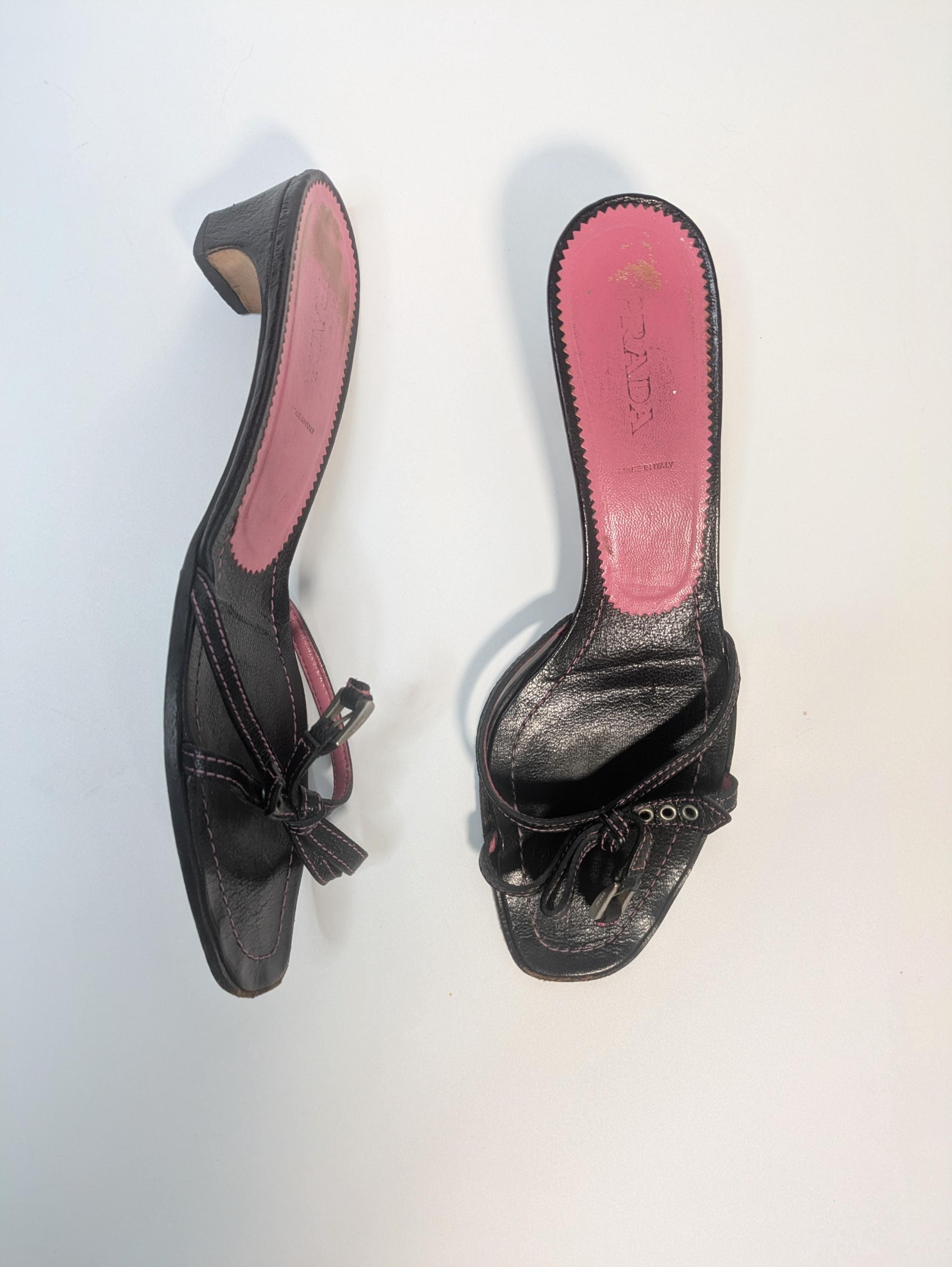90s Prada Sandals - Etsy
