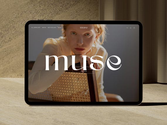 Modern Shopify Theme | Luxury Shopify Template | Jewellery Website | PreMade Pages
